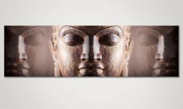 'Silence' 170x50cm Buddha tela