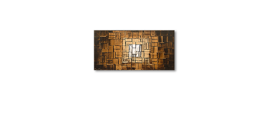 Earth Cubes 120x60cm quadro