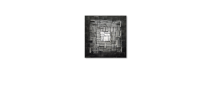 Light Cube 80x80cm quadro