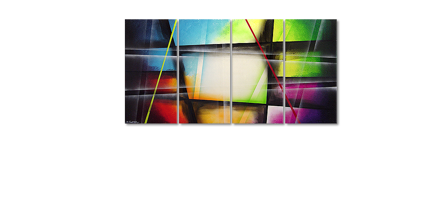 Window to Rainbow 160x80cm tela