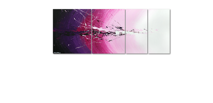 quadro XXL Cosmic Splash 210x80cm