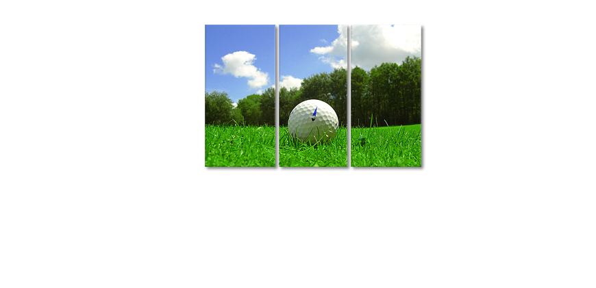 Golf Course 120x80cm quadro