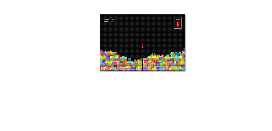 Tetris 120x80cm quadro