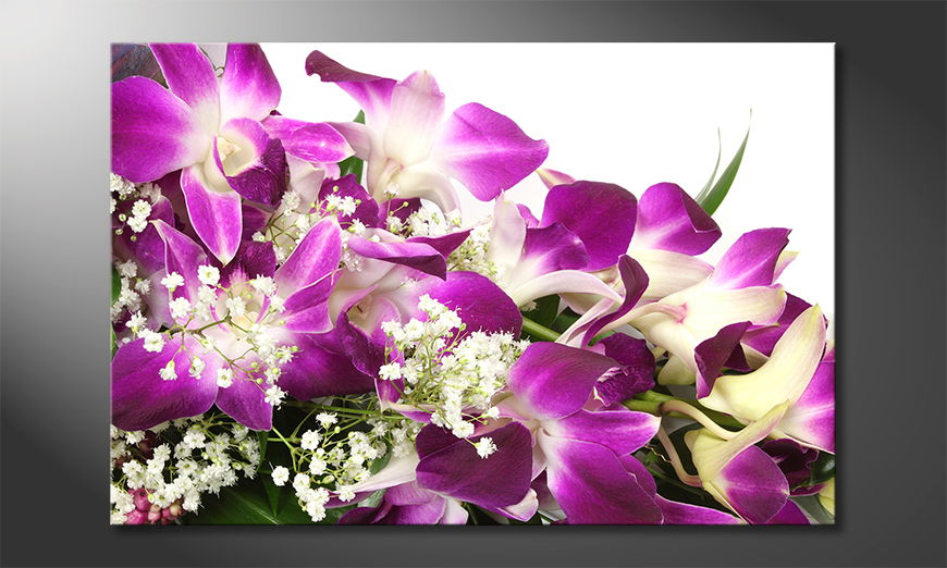 Arredamento-moderno-Orchid-Blossom-60x40-cm