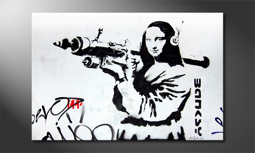Banksy-No1-tela