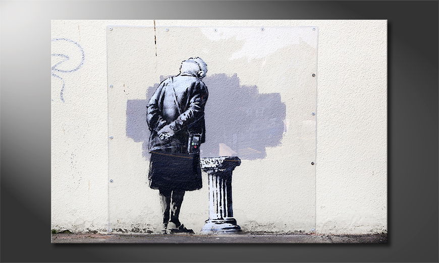 Banksy No2 tela