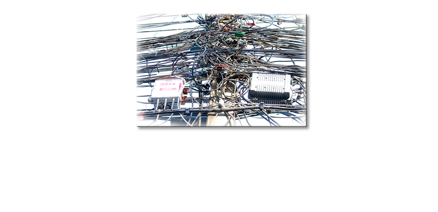 Cable-Chaos-quadro-moderna