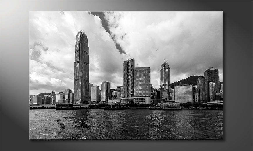 Il-quadro-stampati-Hongkong-Skyline