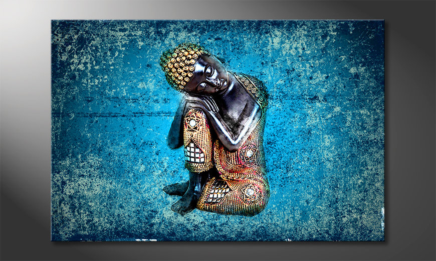 Il-quadro-stampati-Sleeping-Buddha-90x60-cm