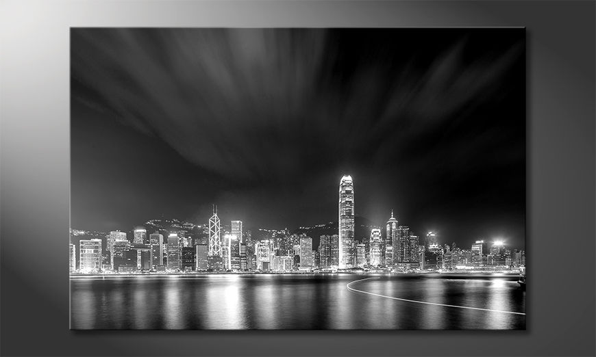 La-bella-pittura-Hongkong-At-Night