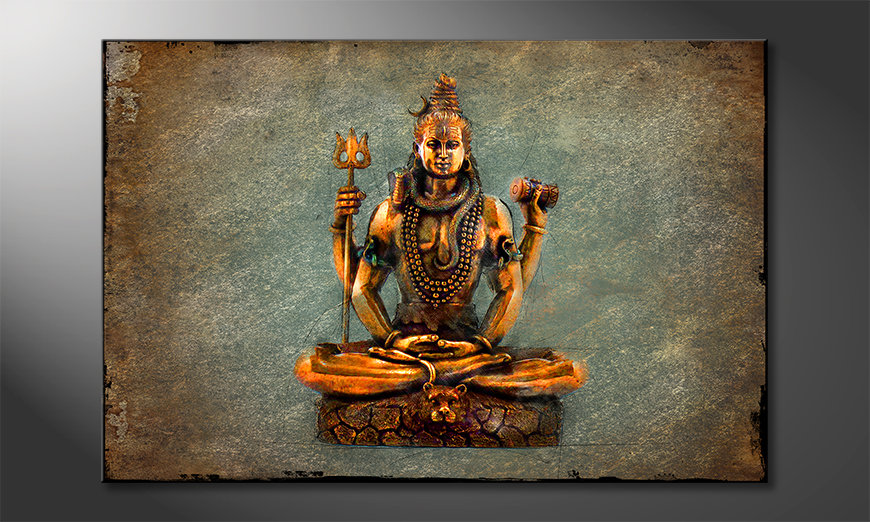 La pittura esclusivo Lord Shiva