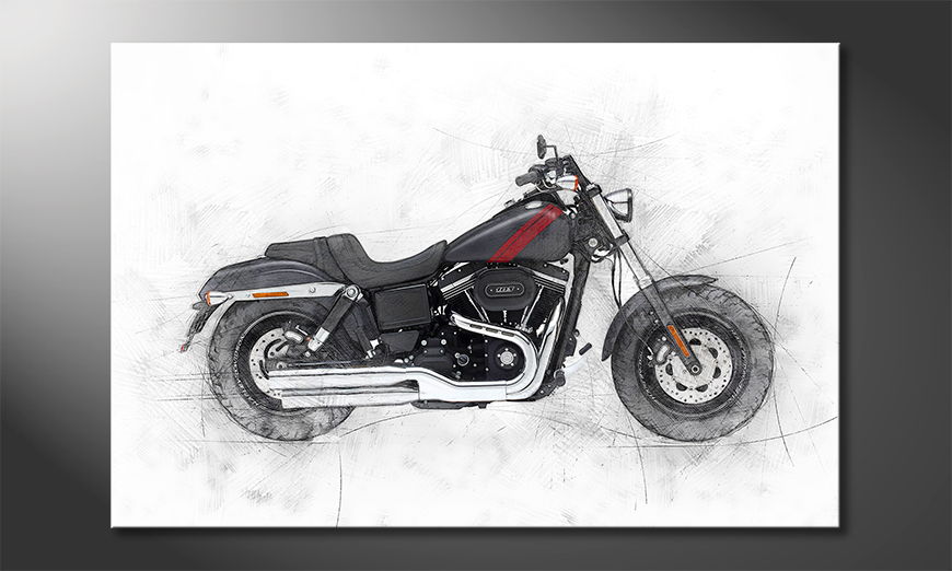 Motorbike-uno-quadro-moderni