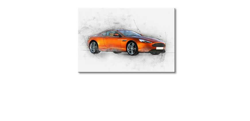 Orange-Power-quadro-moderni