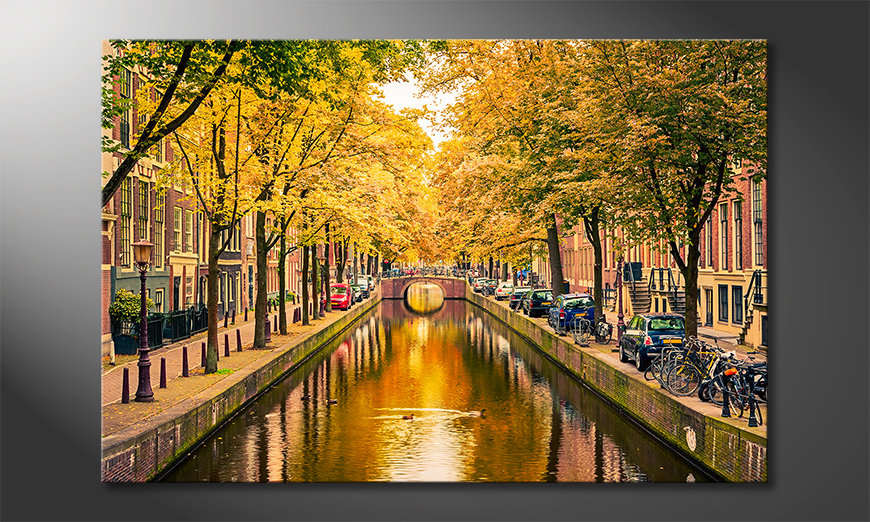 Quadro Autumn In Amsterdam