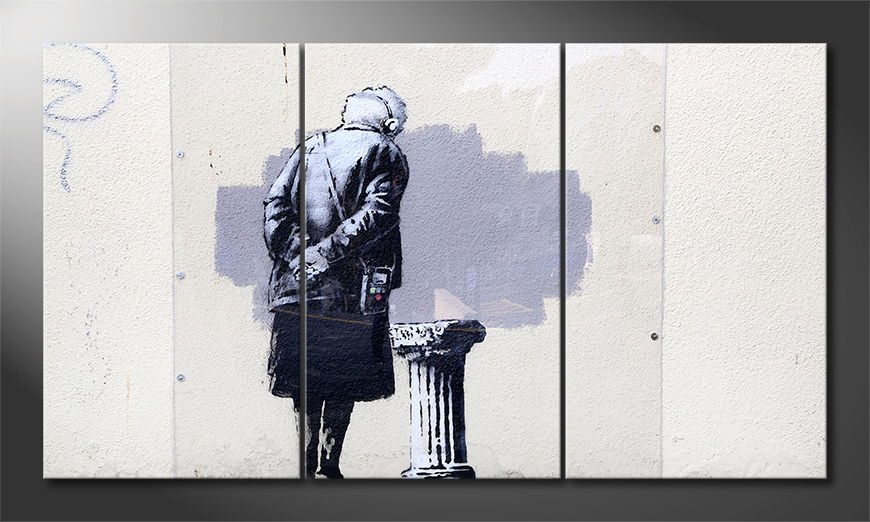 Quadro-Banksy-No-2-180x100-cm