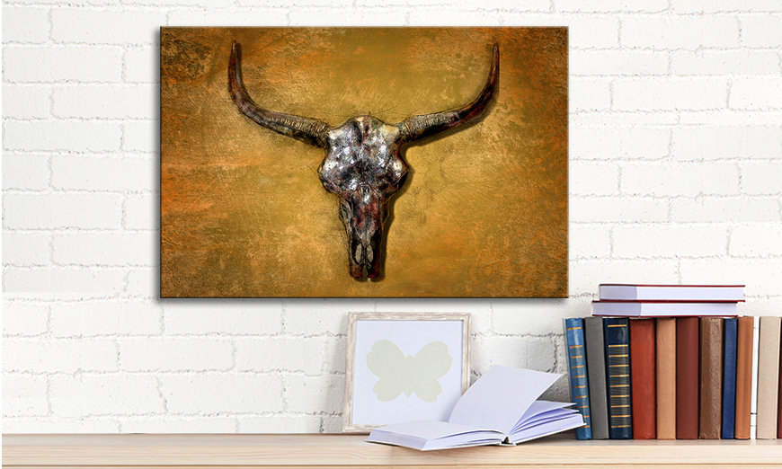 Quadro Texas Buffallo 60x40 cm