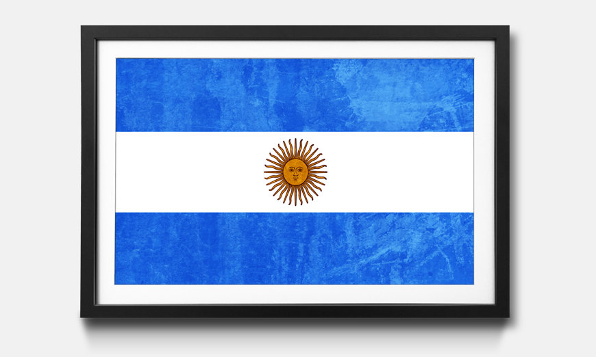 Il quadro con cornice Argentinien