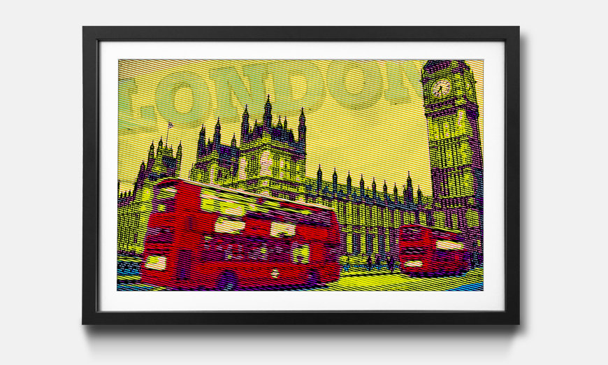 Il quadro con cornice London