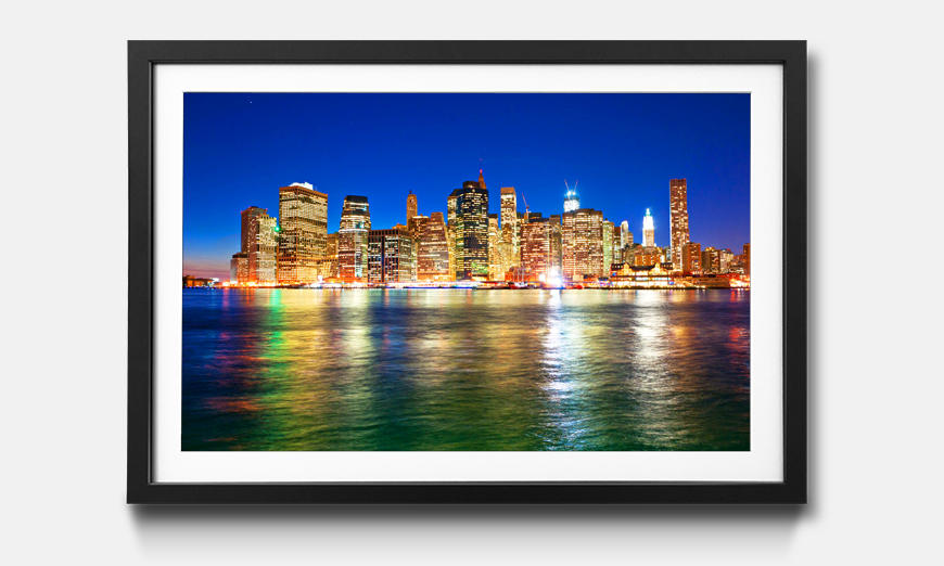 Il quadro con cornice Manhattan Metropolis
