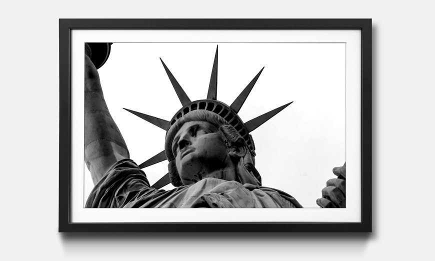 Il quadro con cornice Statue of Liberty