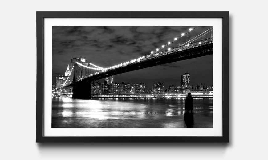 Limmagine incorniciata Brooklyn Bridge