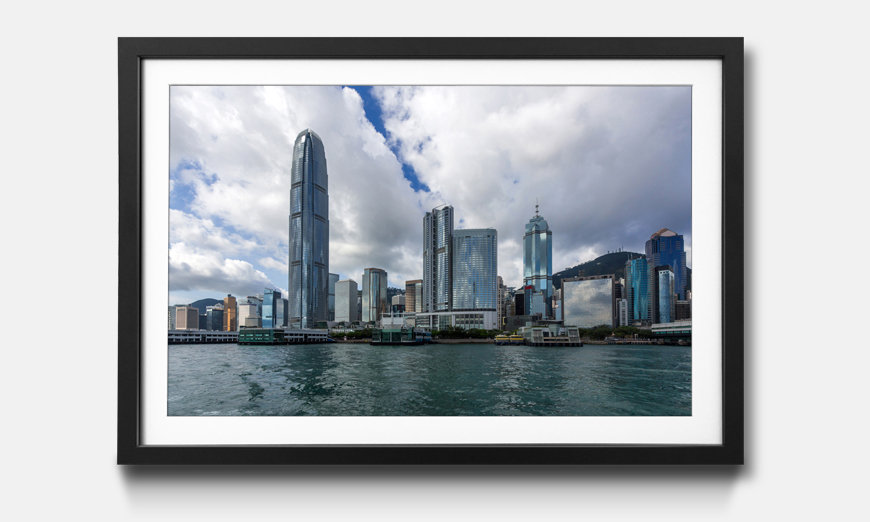 Limmagine incorniciata Hong Kong Skyline