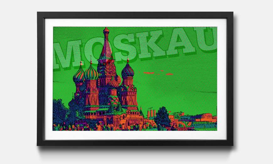 Limmagine incorniciata Moskau