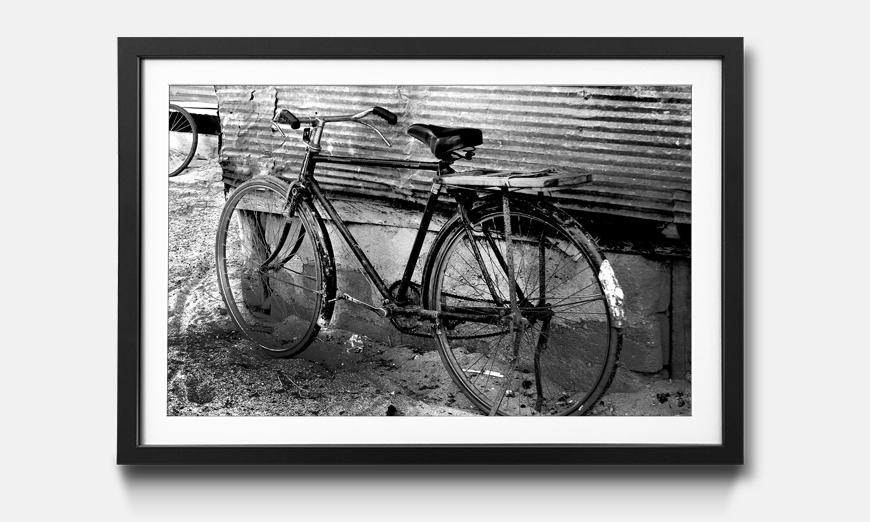 Limmagine incorniciata Old Bike