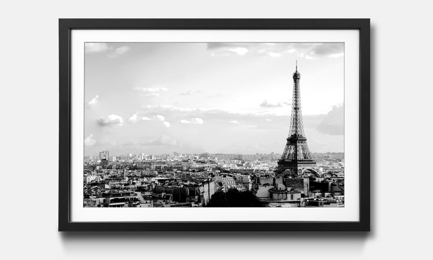Limmagine incorniciata Paris Sky