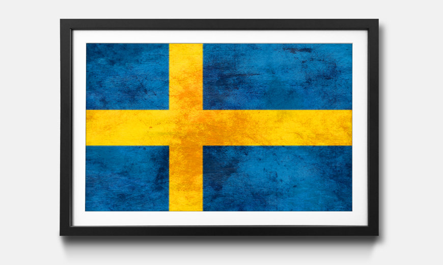 Limmagine incorniciata Schweden