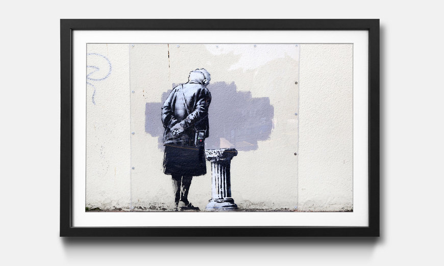 Stampa artistica incorniciata Banksy No 2