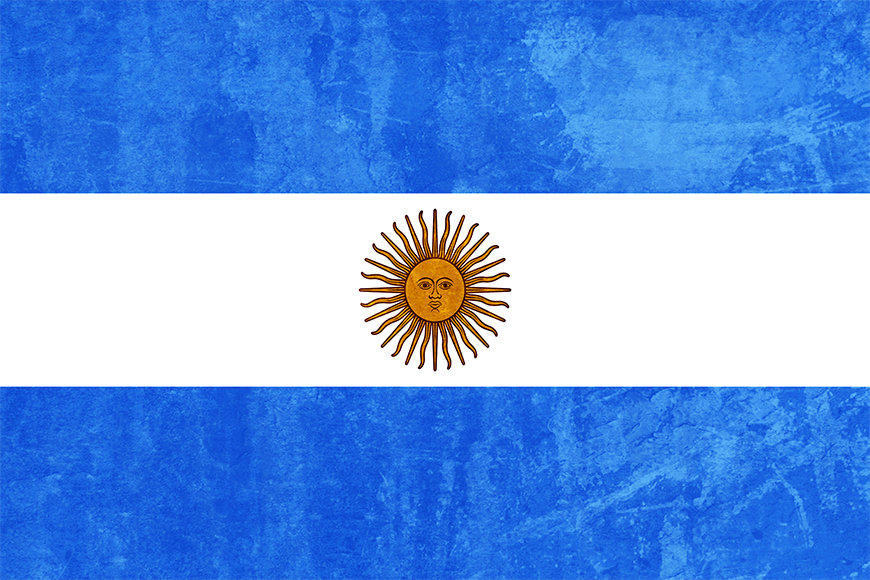 Carta da parati con foto Argentina