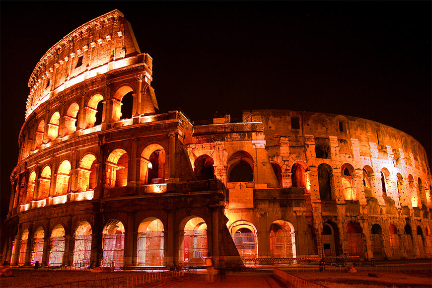 La carta da parati Colosseum