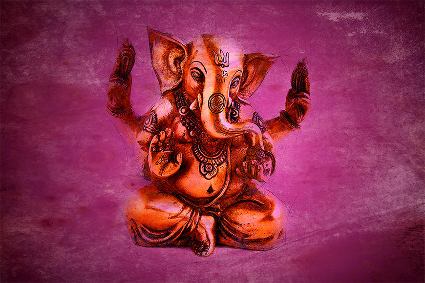 La nostra carta da parati God Ganesha