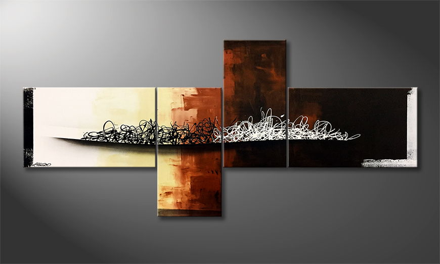 Arte moderna Dusk Till Dawn 240x110cm