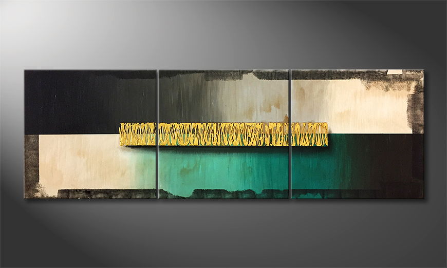 La nostra pittura Gold And Silend Water 210x70cm