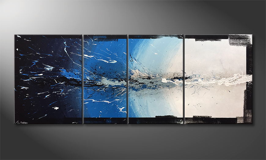 La nostra pittura Liquid Ice 210x80cm