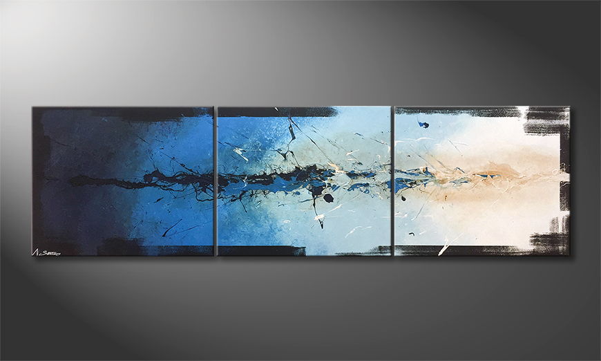 La nostra pittura Splashy Water 210x60cm