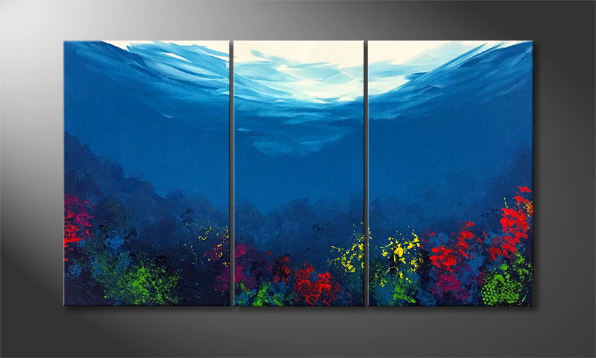 La pittura esclusivo Silent Waters 140x80cm