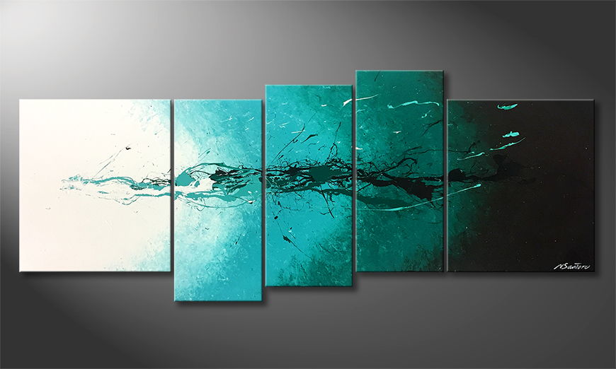 La pittura esclusivo Underwater Life 190x80cm
