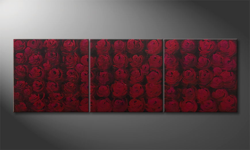 Quadro Rose Bed 180x60cm
