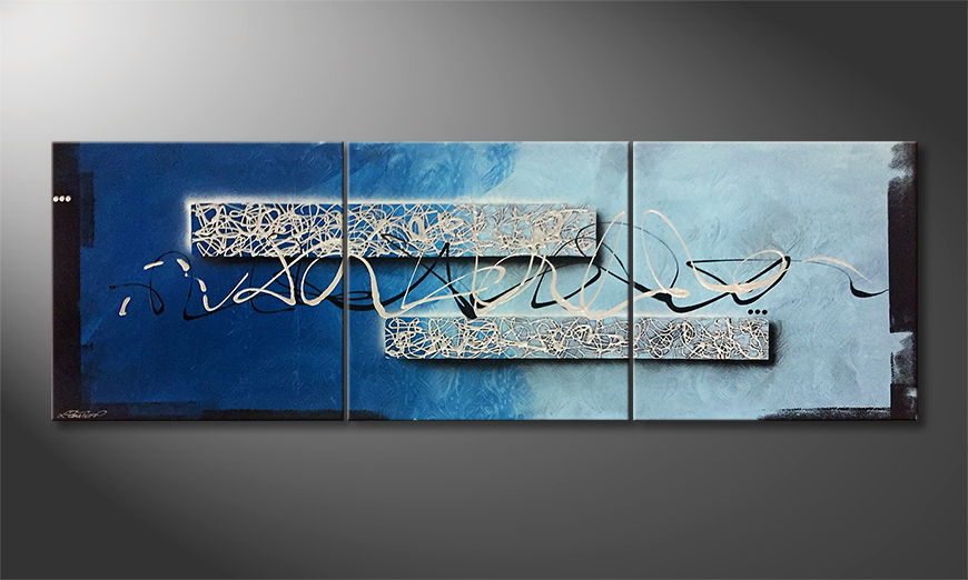 Quadro Sounds Of Water 240x80cm